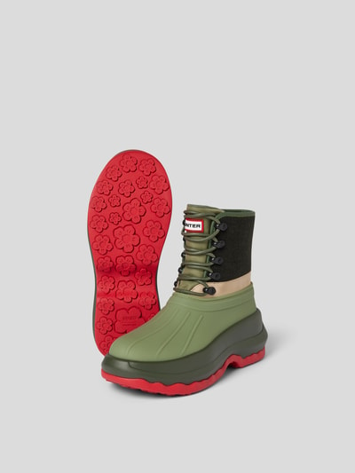 Kenzo Schnürboots  - KENZO X HUNTER Khaki 5