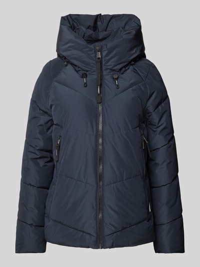 khujo Steppjacke mit Kapuze Modell 'ALESS' Marine 1