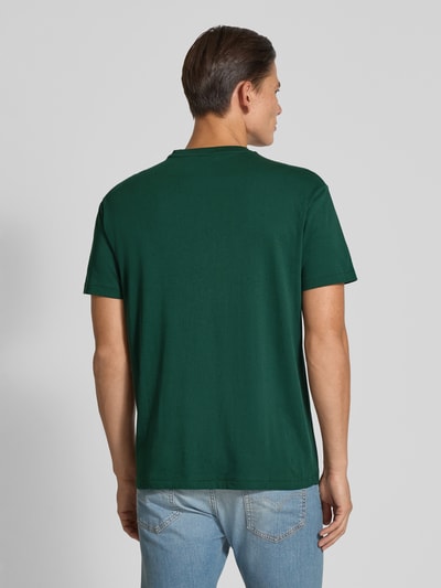 Polo Ralph Lauren T-shirt met labelstitching Donkergroen - 5
