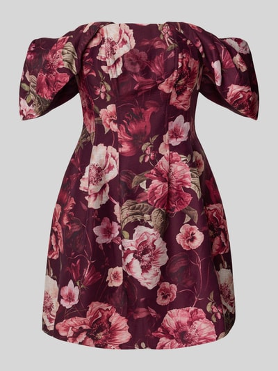 Forever New Cocktailjurk in off shoulder-look, model 'Jacquie' Bordeaux - 2