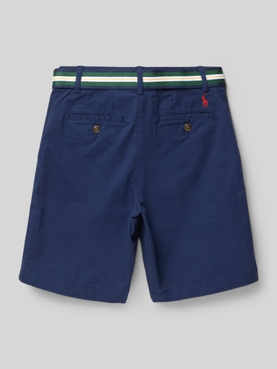 Polo Ralph Lauren Teens Regular Fit Bermudas aus Baumwoll-Mix Modell 'BEDFORD' Marine 3