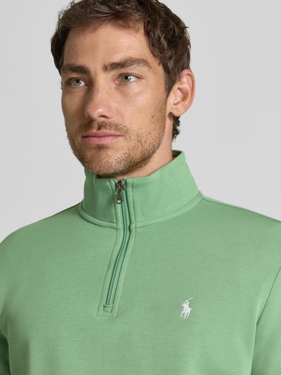 Polo Ralph Lauren Relaxed Fit Troyer aus Baumwoll-Mix Mint 3