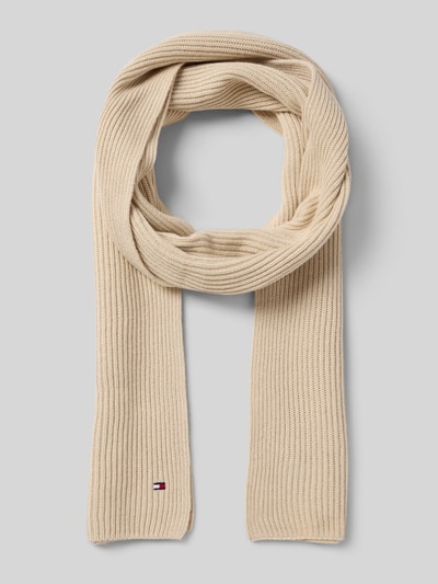 Tommy Hilfiger Schal aus Baumwoll-Kaschmir-Mix Beige 1