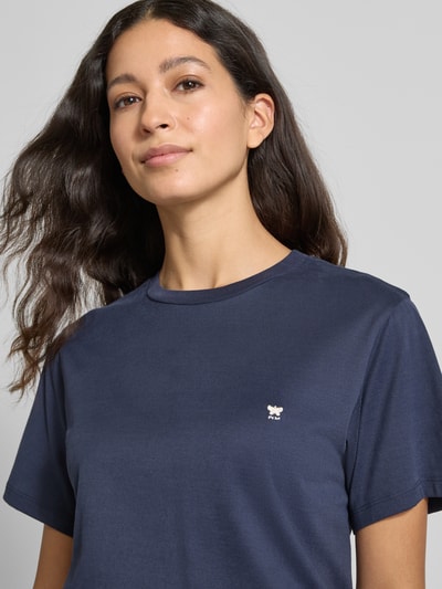 Weekend Max Mara Regular fit T-shirt van puur katoen, model 'VENACO' Marineblauw - 3