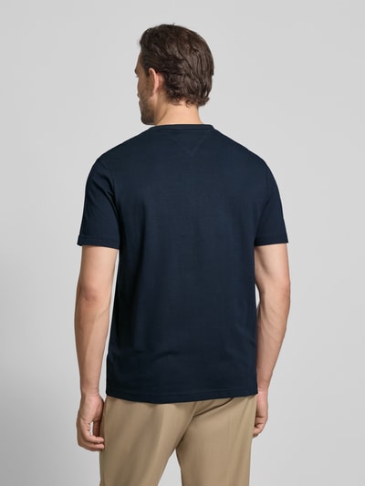 Tommy Hilfiger Regular Fit T-Shirt aus reiner Baumwolle Marine 5