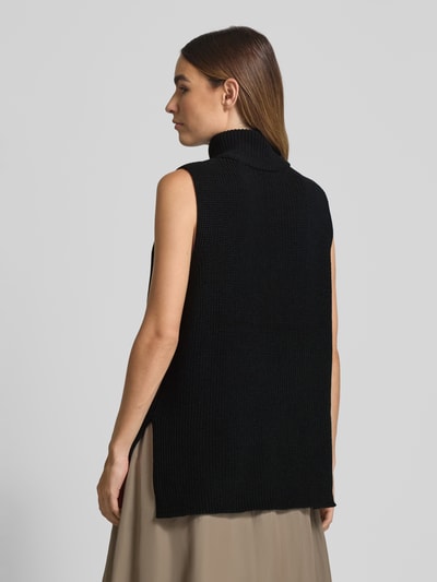 Soyaconcept Pullunder mit Stehkragen und Reißverschluss Modell 'Julia' Black 5