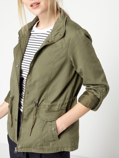 Vero Moda Outdoor Jacke mit Stehkragen Oliv 4