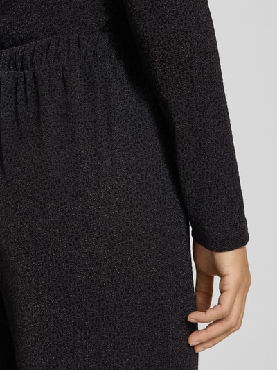 Pieces Wijde broek met elastische band, model 'JINA'  - 3