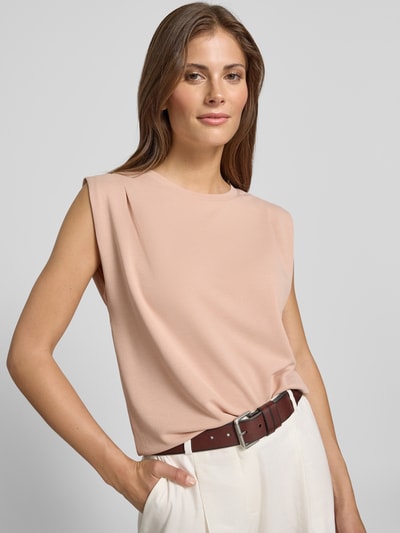 Jake*s Collection Regular Fit T-Shirt mit Kappärmeln Lachs 3