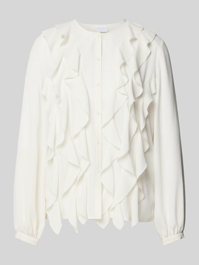 Jake*s Collection Blouse met volants Offwhite - 2