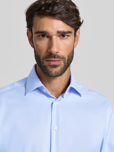 Christian Berg Men Regular fit zakelijk overhemd met extra lange mouwen Bleu - 3