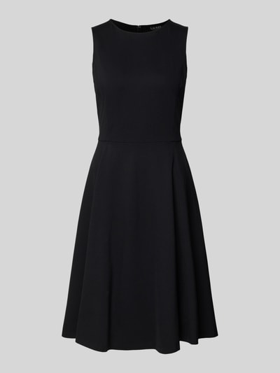 Lauren Ralph Lauren Knielanges Kleid aus Viskose-Mix Modell 'CHARLEY' Black 2