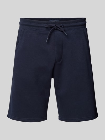 MCNEAL Shorts mit elastischem Bund und Eingrifftaschen Dunkelblau 2