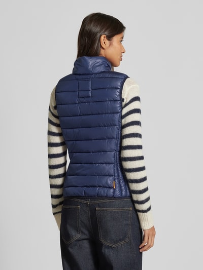 QS Bodywarmer met opstaande kraag en steekzakken Blauw - 5