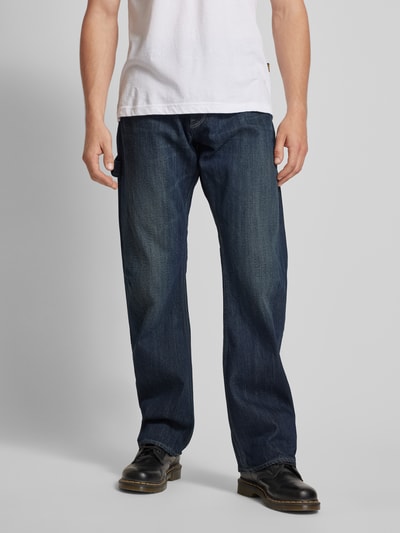 G-Star Raw Bootcut jeans in 5-pocketmodel, model 'Lenney' Donkerblauw - 4