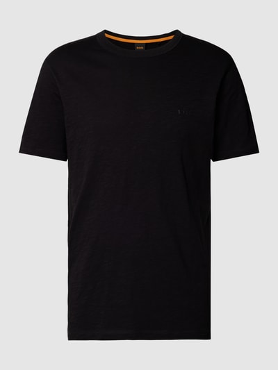 BOSS Orange T-Shirt aus reiner Baumwolle Black 2