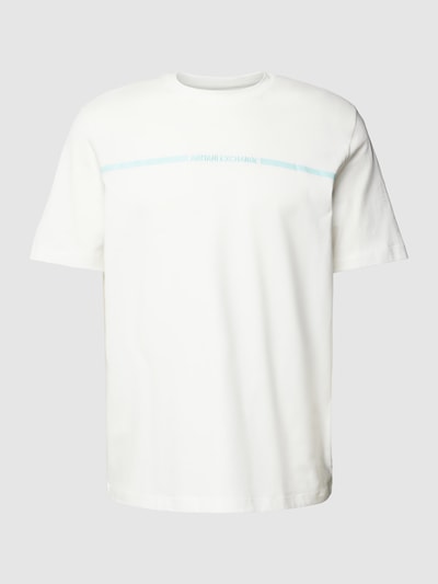 ARMANI EXCHANGE T-Shirt mit Rundhalsausschnitt Offwhite 2