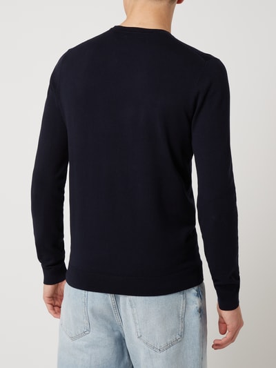 MCNEAL Pullover aus Viskosemischung Marineblau 5
