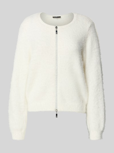 monari Kurtka o kroju regular fit z imitacji dzianiny Złamany biały 2