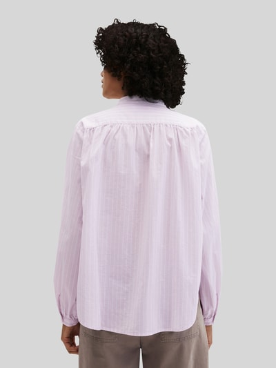 Marc O'Polo Regular Fit Hemdbluse aus reiner Baumwolle Rosa 5