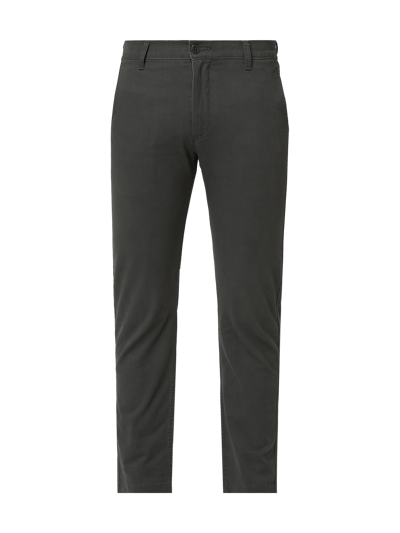 DOCKERS Chinosy o kroju skinny tapered fit z dodatkiem streczu Jasnoszary 2