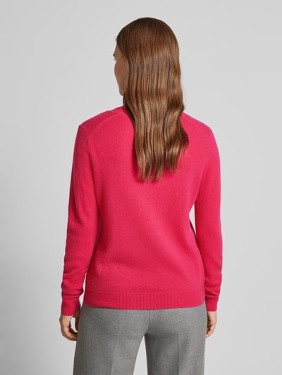 Christian Berg Woman Gebreide pullover met ribboorden Rood - 5