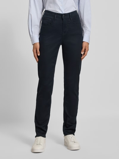 Brax Slim Fit Jeans im 5-Pocket-Design Modell 'STYLE.CAROLA' Marine 4