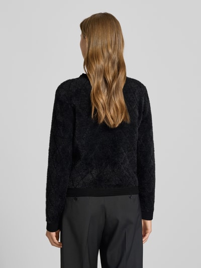 More & More Vest met knoopsluiting Zwart - 5