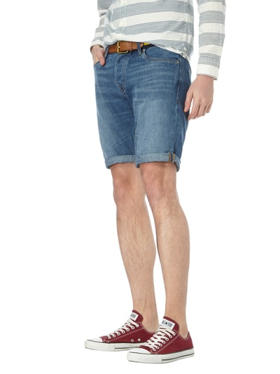 Jack & Jones Stone Washed Regular Fit Jeansbermudas Jeansblau 3