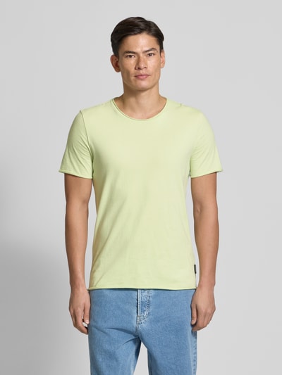 Armedangels Regular Fit T-Shirt aus reiner Baumwolle Hellgruen 4