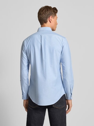 Polo Ralph Lauren Slim Fit Freizeithemd mit Button-Down-Kragen Bleu 5