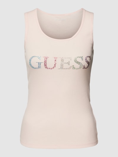 Guess Trägertop mit Label-Detail Rose 2