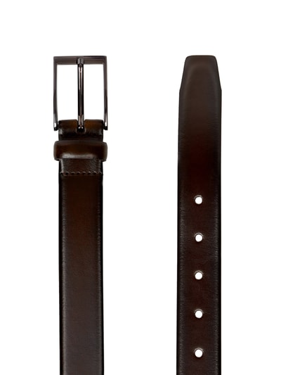 Christian Berg Men Riem met vintagelook Chocoladebruin - 2