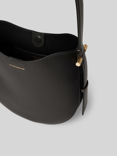 Victoria Beckham Handtasche mit Label-Print Black 4