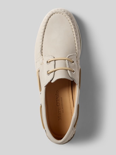 Marc O'Polo loafers van echt rundleer model 'NADJA 1C' Offwhite - 3