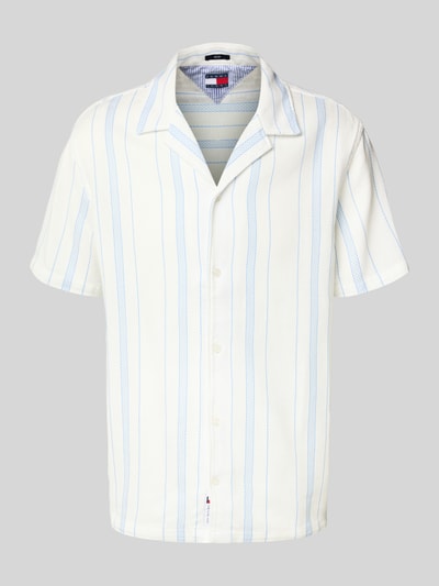 Tommy Jeans Regular fit vrijetijdsoverhemd met all-over motief Offwhite - 2