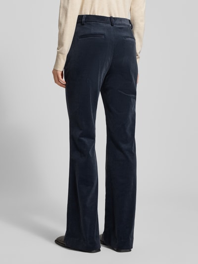 Lauren Ralph Lauren Flared Cut Cordhose mit Eingriff- und Gesäßtaschen Modell 'KADEN' Dunkelblau 5