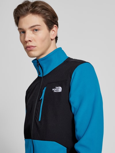 The North Face Kurtka z wyhaftowanym logo model ‘GLACIER’ Królewski niebieski 3