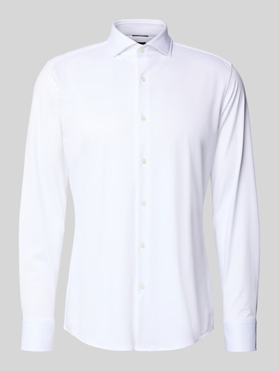 BOSS Slim Fit Businesshemd aus atmungsaktivem Material Modell 'P-HANK-SPREAD' Weiss 2