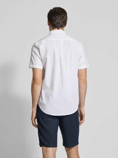 Tommy Hilfiger Regular fit vrijetijdsoverhemd met korte mouwen, model 'FLEX' Wit - 5