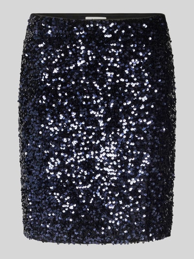 B.Young Minirock mit elastischem Bund Modell 'PAILLET' Marine 2
