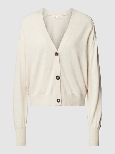 Marc O'Polo Cardigan in melierter Optik Offwhite Melange 2