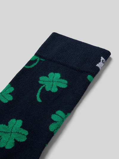 Happy Socks Sokken met ribboord Donkerblauw - 2