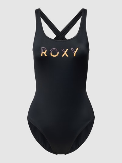 Roxy Badpak met labelprint, model 'ROXY ACTIVE' Zwart - 2