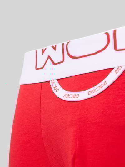 HOM Trunks mit elastischem Label-Bund Rot 2