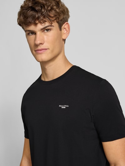 Marc O'Polo Denim Regular Fit T-Shirt aus reiner Baumwolle Black 3