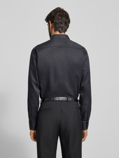 ETERNA Comfort Fit Businesshemd mit Knopfleiste Anthrazit 5