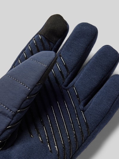 Tommy Hilfiger Handschoenen met labeldetail, model 'ESTABLISHED' Marineblauw - 3