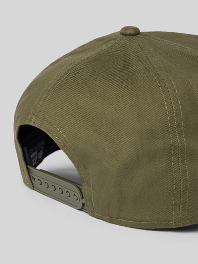 New Era Baseballpet met labelpatch Kaki - 3