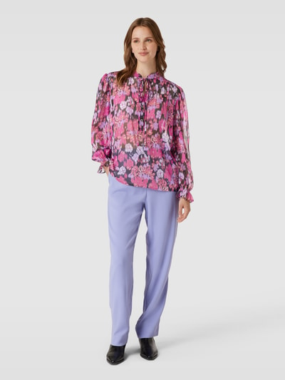 Liu Jo White Blouseshirt met all-over motief Felroze - 1